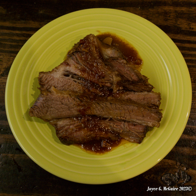 BBQ Beef Brisket (Crock Pot) McGuire's Recipes